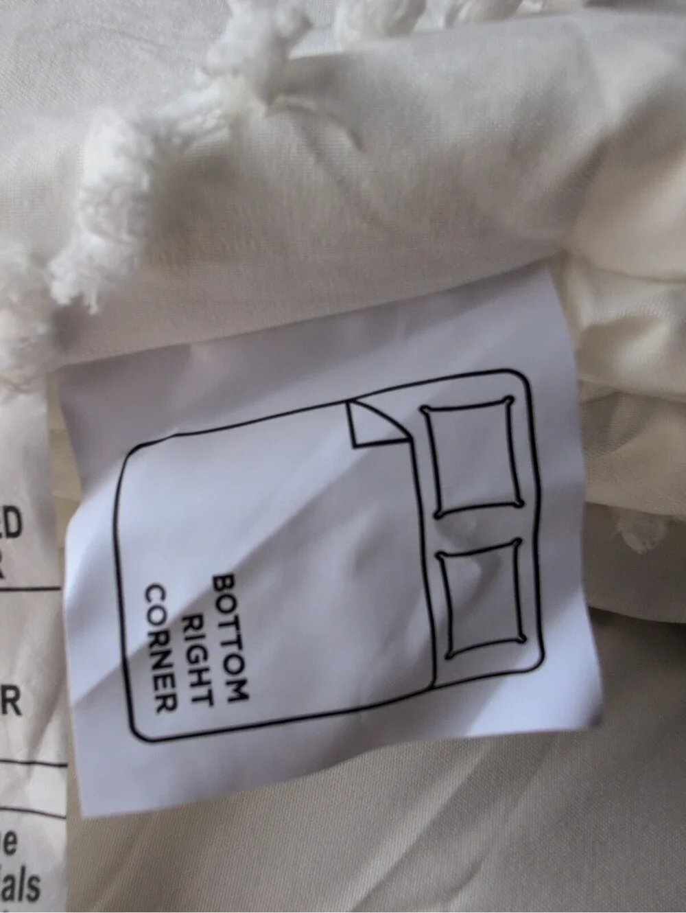 Bedsure King Comforter Set Off White 104x90 3pc Polyester Soft Prewashed